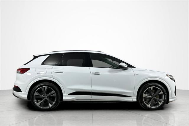 new 2025 Audi Q4 e-tron car, priced at $62,950