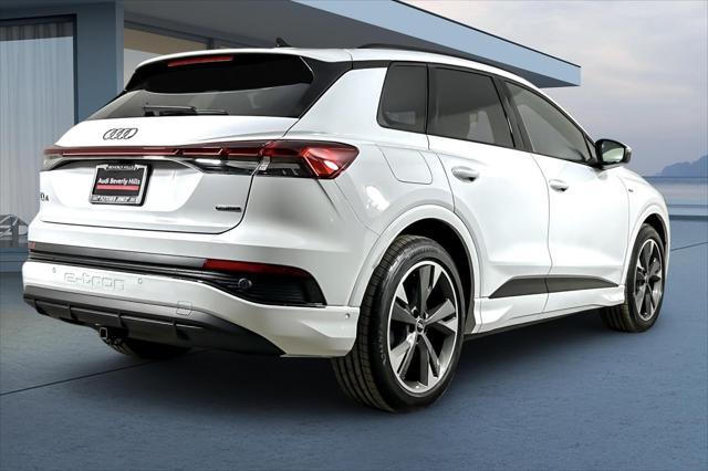 new 2024 Audi Q4 e-tron car, priced at $64,020