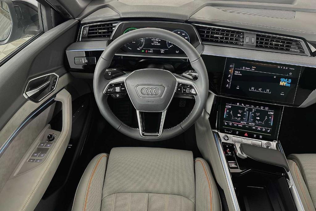 new 2024 Audi Q8 e-tron car, priced at $95,080