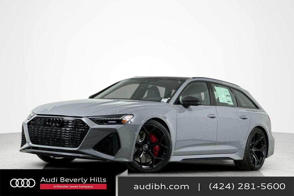 new 2025 Audi RS 6 Avant car, priced at $142,150