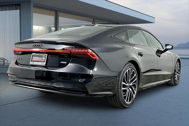 new 2025 Audi A7 car, priced at $82,435