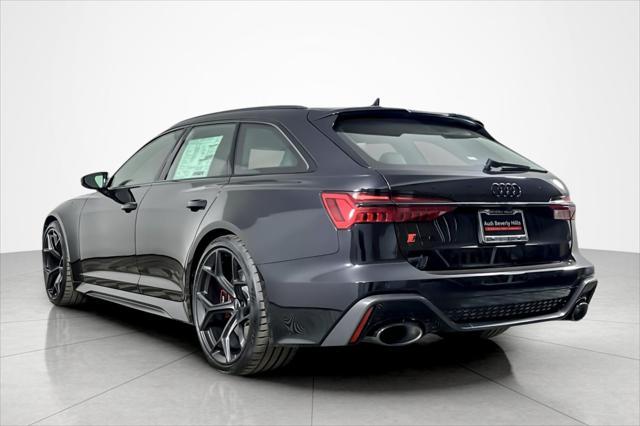 new 2025 Audi RS 6 Avant car, priced at $144,490