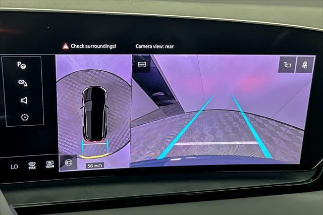 new 2025 Audi Q6 e-tron car, priced at $71,660