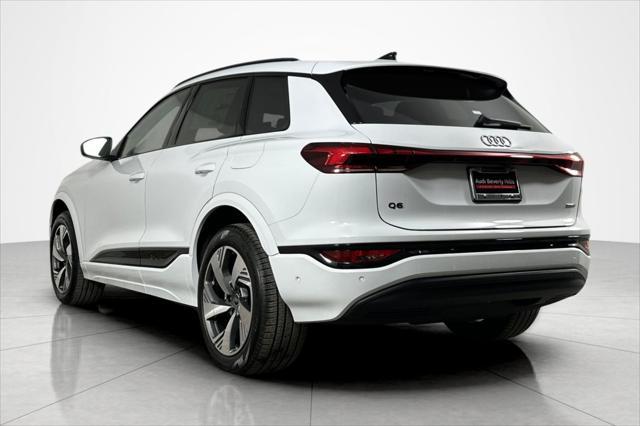 new 2025 Audi Q6 e-tron car, priced at $74,110