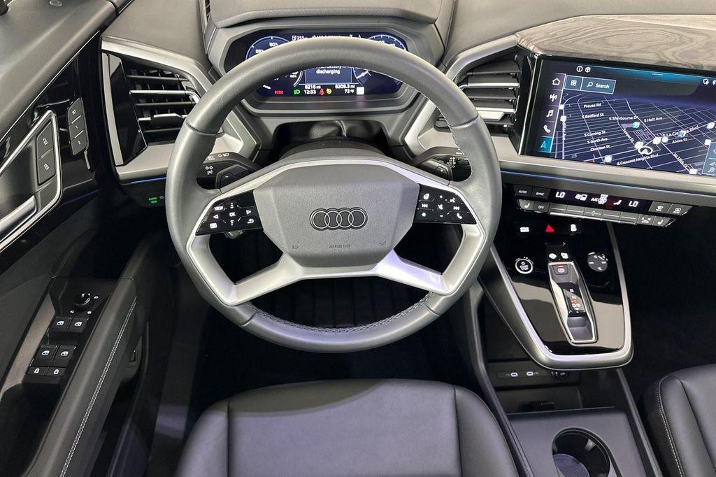 used 2024 Audi Q4 e-tron car, priced at $43,994
