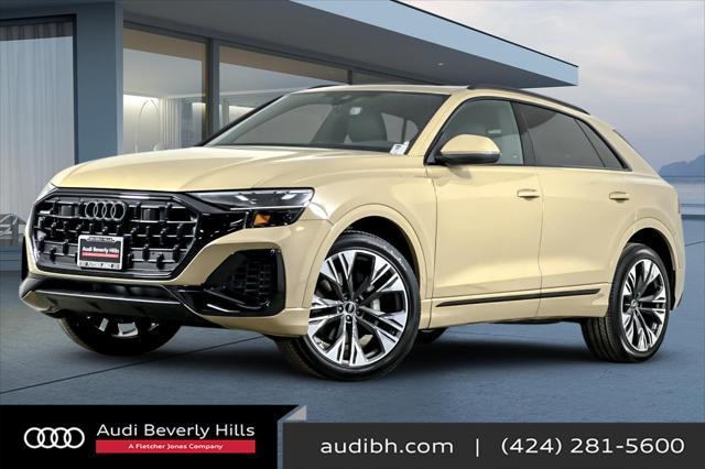 new 2025 Audi Q8 car, priced at $79,475