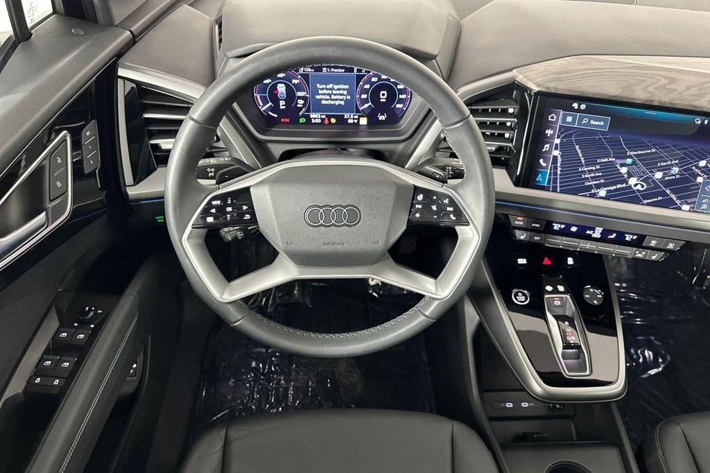 used 2024 Audi Q4 e-tron car, priced at $46,994