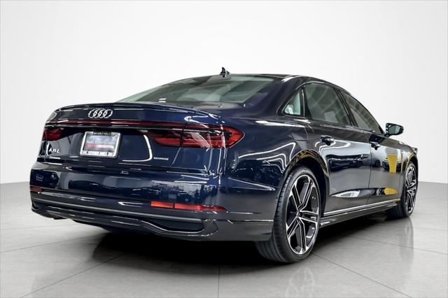 new 2025 Audi A8 car, priced at $100,345