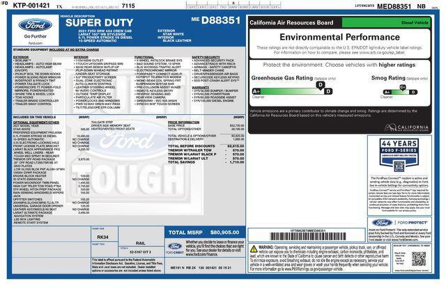 used 2021 Ford F-250 car, priced at $51,993