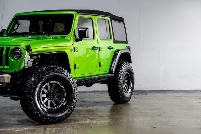 used 2018 Jeep Wrangler Unlimited car, priced at $32,993