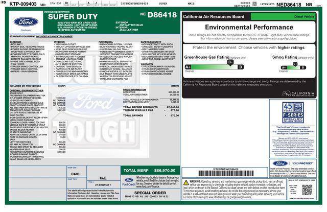 used 2022 Ford F-350 car, priced at $68,992