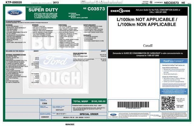 used 2022 Ford F-350 car, priced at $69,991