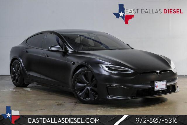 used 2021 Tesla Model S car, priced at $42,992