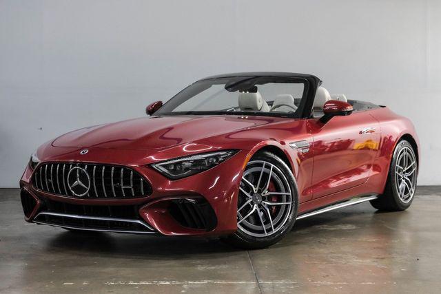 used 2022 Mercedes-Benz AMG SL 55 car, priced at $87,995