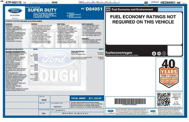 used 2017 Ford F-350 car, priced at $32,994