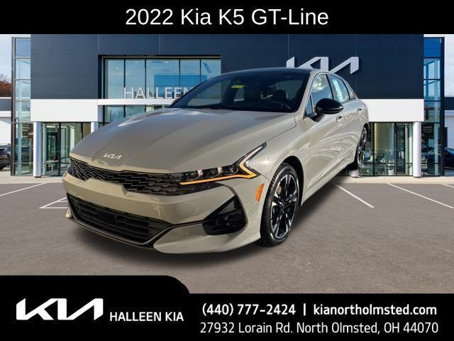 used 2022 Kia K5 car, priced at $25,421