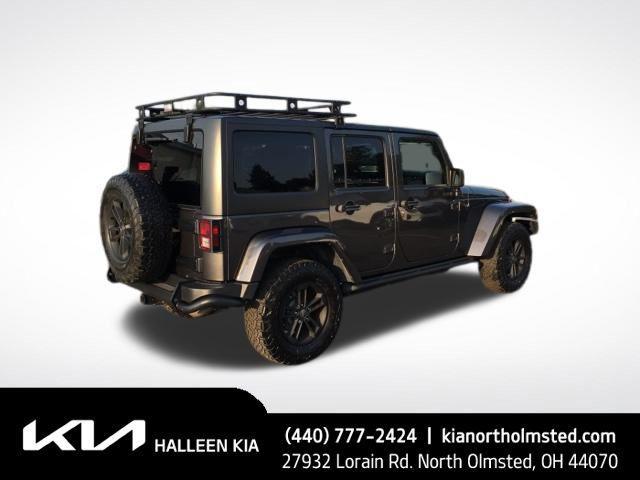 used 2017 Jeep Wrangler Unlimited car, priced at $21,492