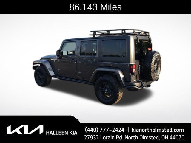 used 2017 Jeep Wrangler Unlimited car, priced at $21,492
