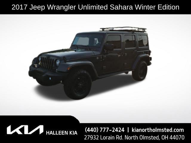 used 2017 Jeep Wrangler Unlimited car, priced at $21,492