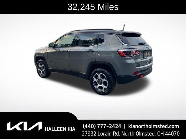 used 2022 Jeep Compass car, priced at $24,144