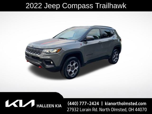 used 2022 Jeep Compass car, priced at $24,244