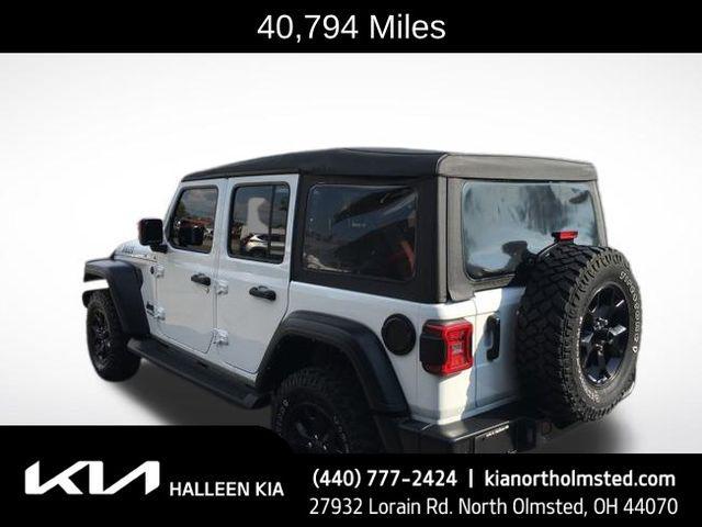 used 2021 Jeep Wrangler car, priced at $30,783