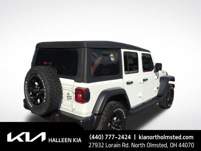 used 2021 Jeep Wrangler car, priced at $30,783
