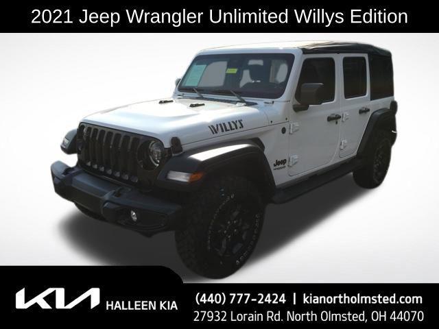 used 2021 Jeep Wrangler car, priced at $30,783
