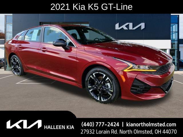 used 2021 Kia K5 car, priced at $20,986