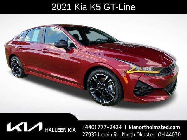 used 2021 Kia K5 car, priced at $21,089