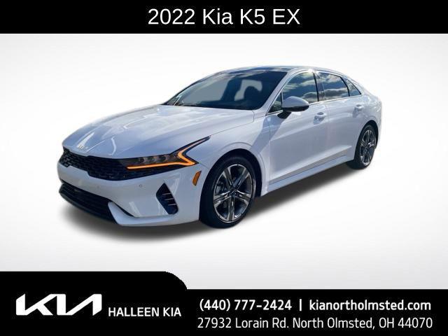used 2022 Kia K5 car, priced at $23,894