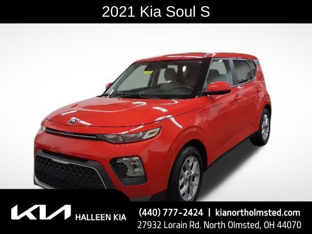 used 2021 Kia Soul car, priced at $14,852