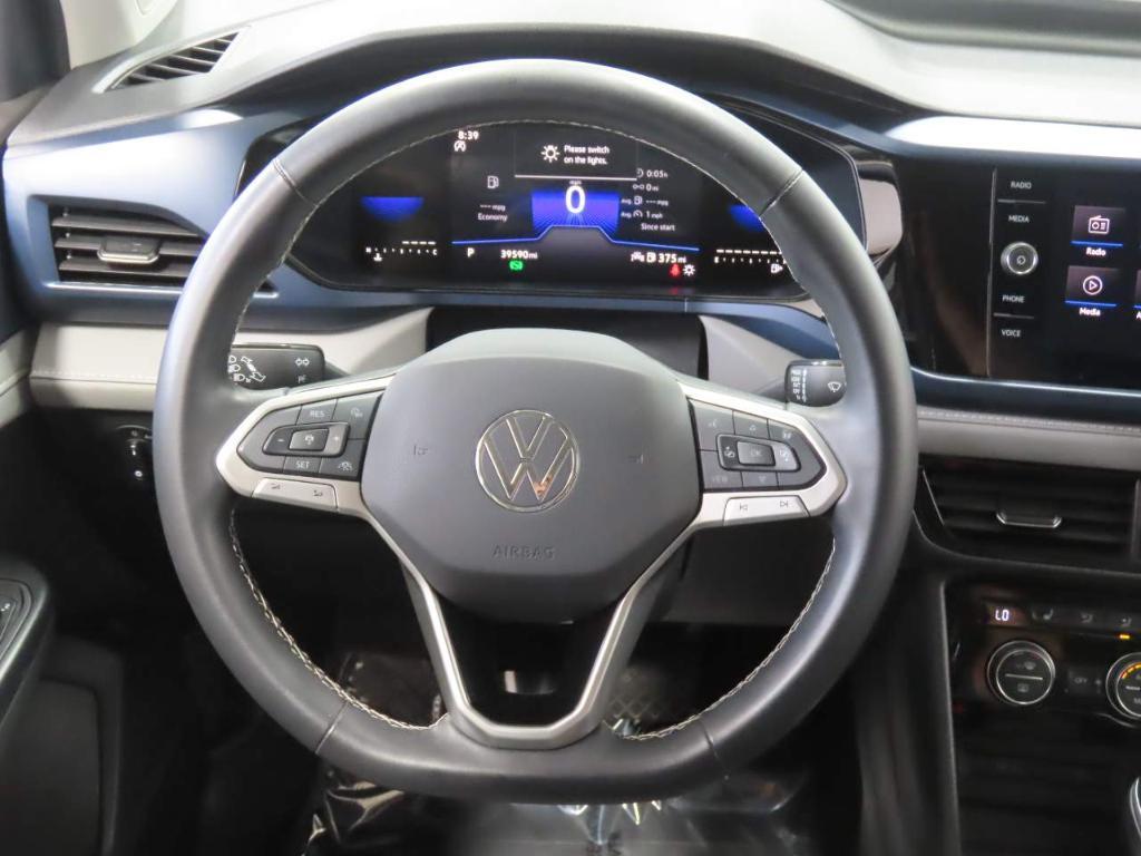 used 2024 Volkswagen Taos car, priced at $20,454