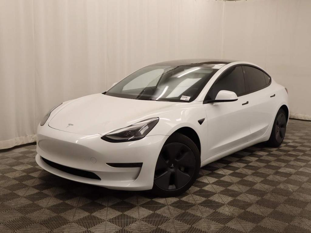 used 2023 Tesla Model 3 car, priced at $27,995