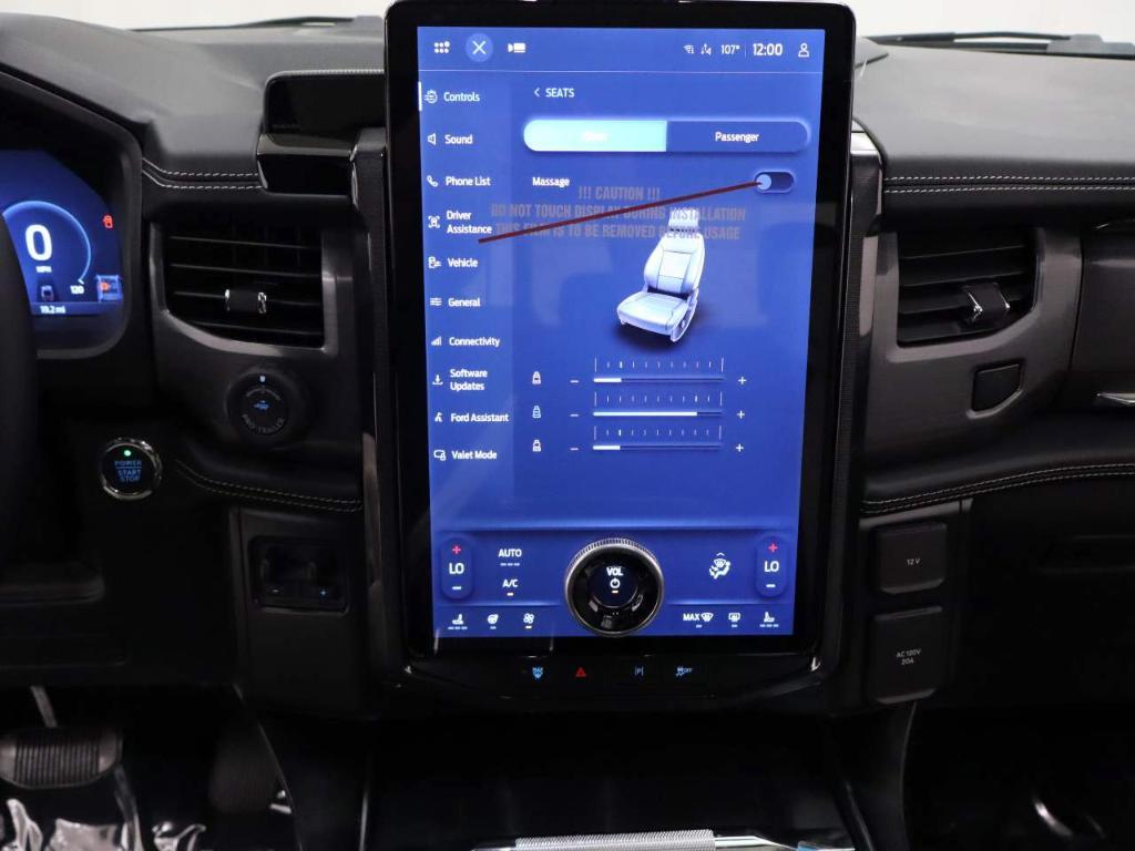 new 2025 Ford F-150 Lightning car, priced at $85,190
