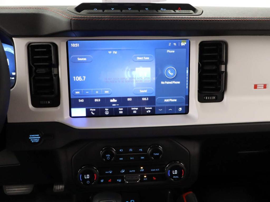 new 2025 Ford Bronco car, priced at $78,690