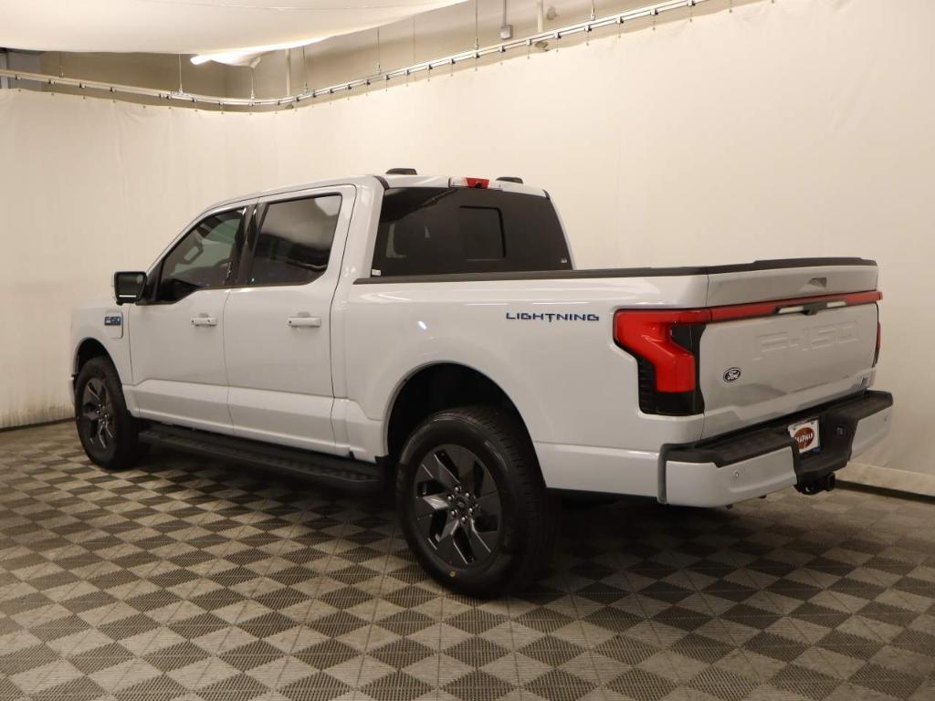 new 2025 Ford F-150 Lightning car, priced at $77,385