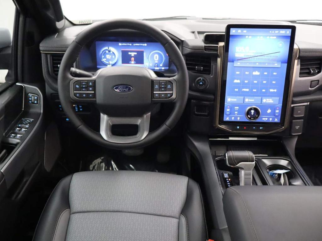 new 2025 Ford F-150 Lightning car, priced at $77,385