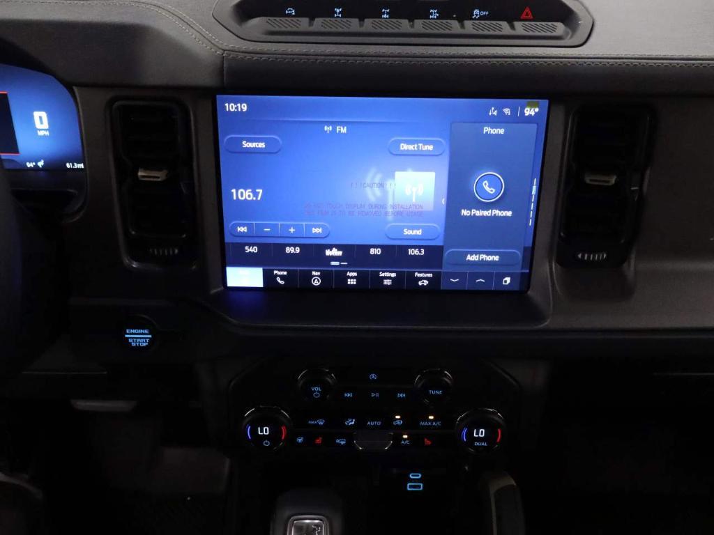 new 2025 Ford Bronco car, priced at $61,570