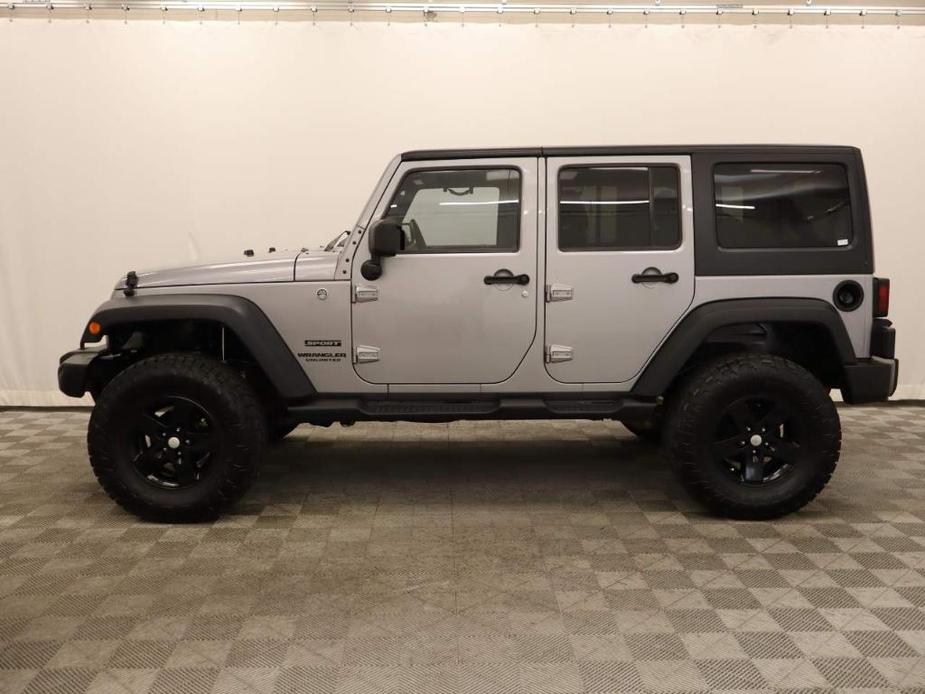 used 2013 Jeep Wrangler Unlimited car, priced at $16,995