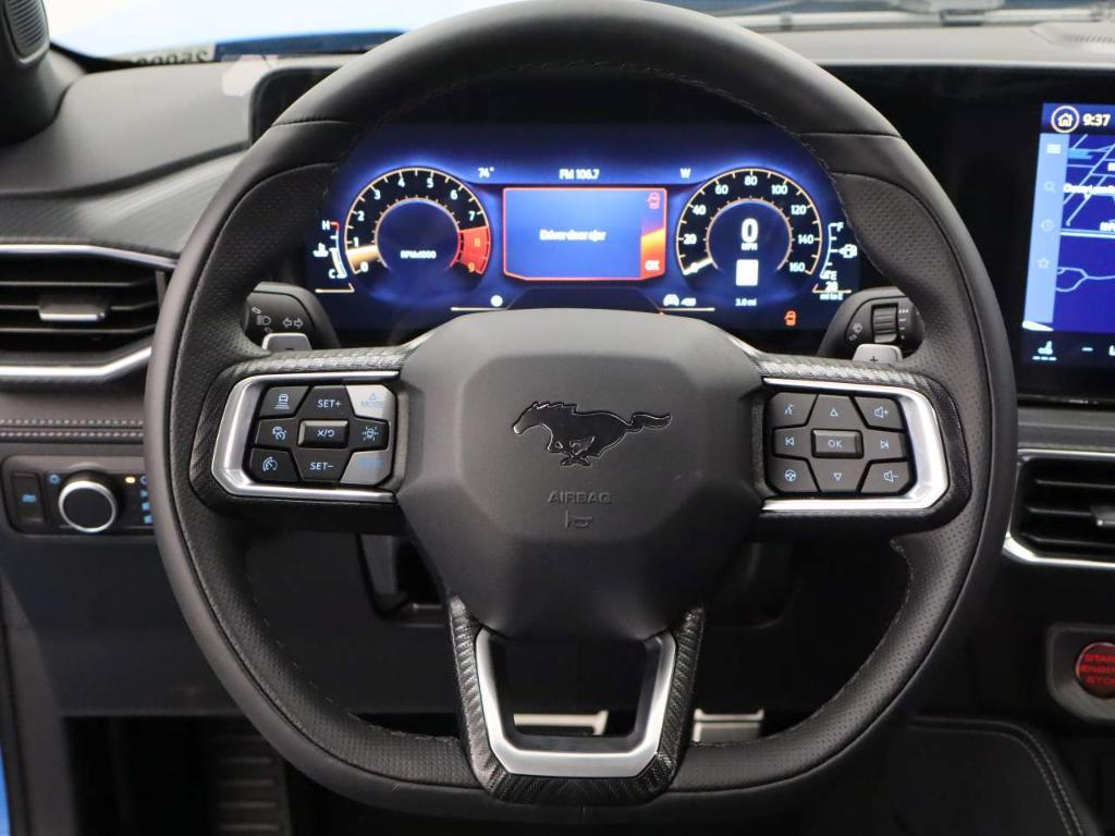new 2025 Ford Mustang car, priced at $58,378