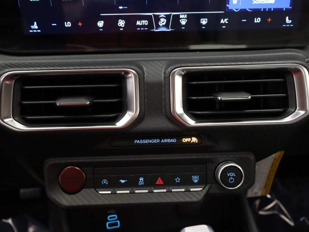 new 2025 Ford Mustang car, priced at $38,150