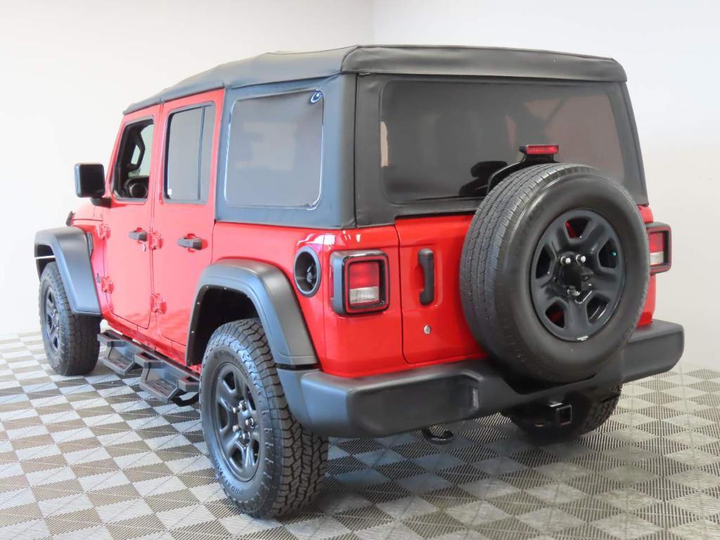 used 2021 Jeep Wrangler Unlimited car, priced at $26,839