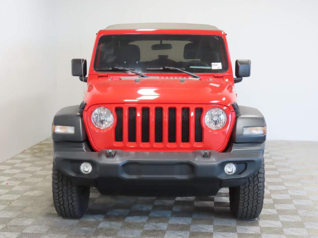 used 2021 Jeep Wrangler Unlimited car, priced at $26,839