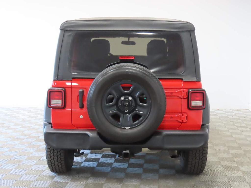 used 2021 Jeep Wrangler Unlimited car, priced at $26,839