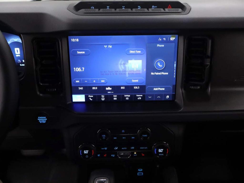 new 2025 Ford Bronco car, priced at $57,565
