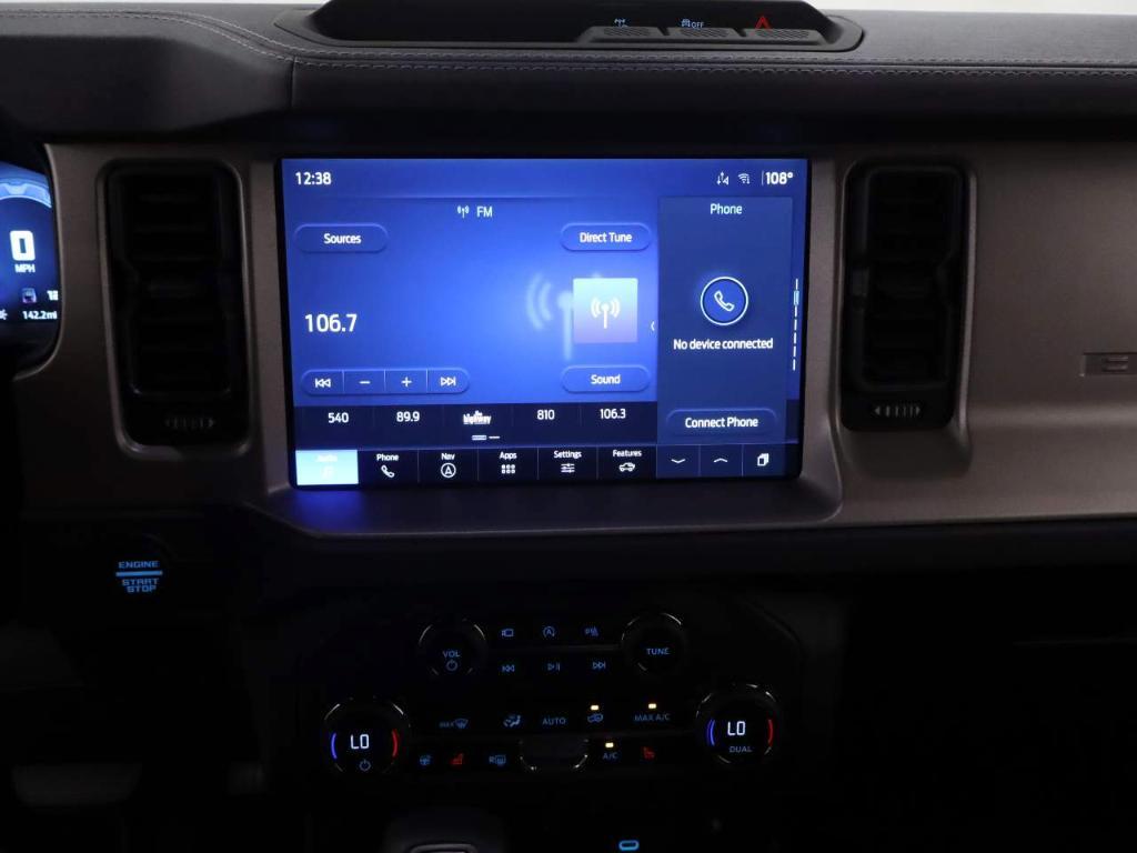 new 2025 Ford Bronco car, priced at $55,390