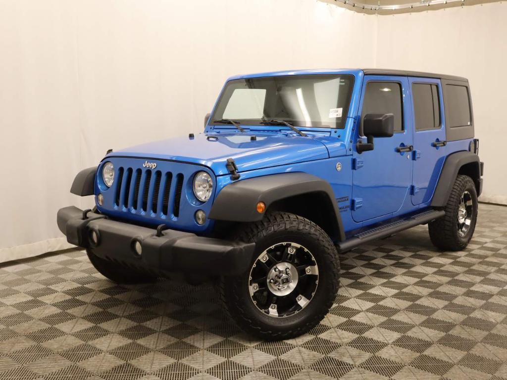 used 2016 Jeep Wrangler Unlimited car, priced at $19,995