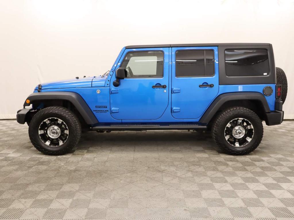 used 2016 Jeep Wrangler Unlimited car, priced at $19,995