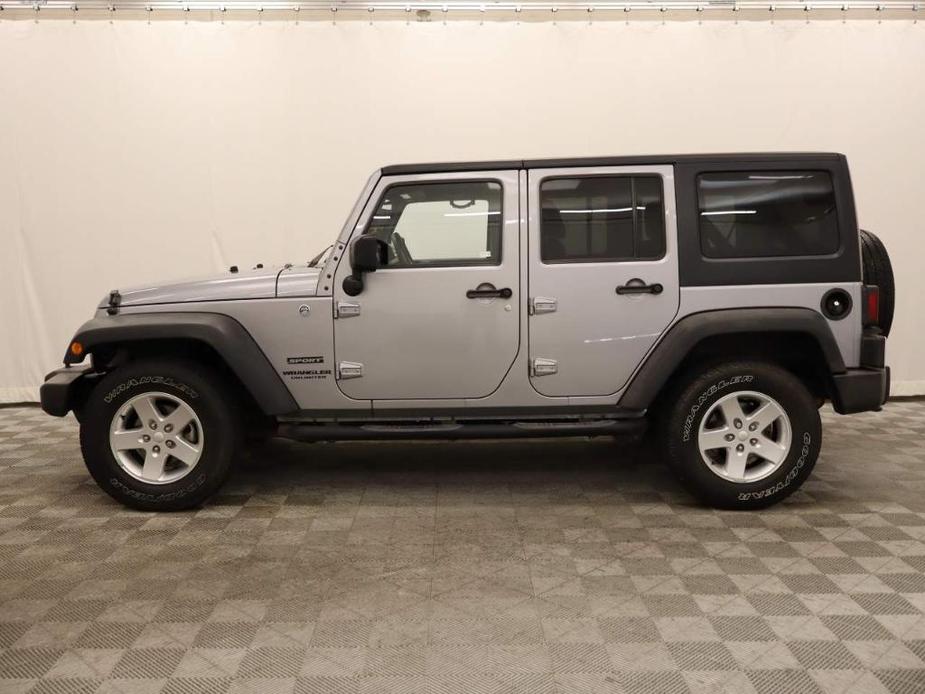 used 2015 Jeep Wrangler Unlimited car, priced at $18,943